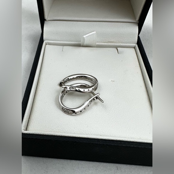 Ersten Jones diamond earrings *matching necklace available* white gold diamonds - Picture 6 of 8